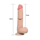 Kiotos Cox Sliding Skin 02 realistlik dildo – 23 cm (9″) – nahavärv — Foto 14