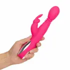 Easytoys Vibe Heating Thrusting Vibrator Pink 24.7cm Silicone IPX5 — Фото 7