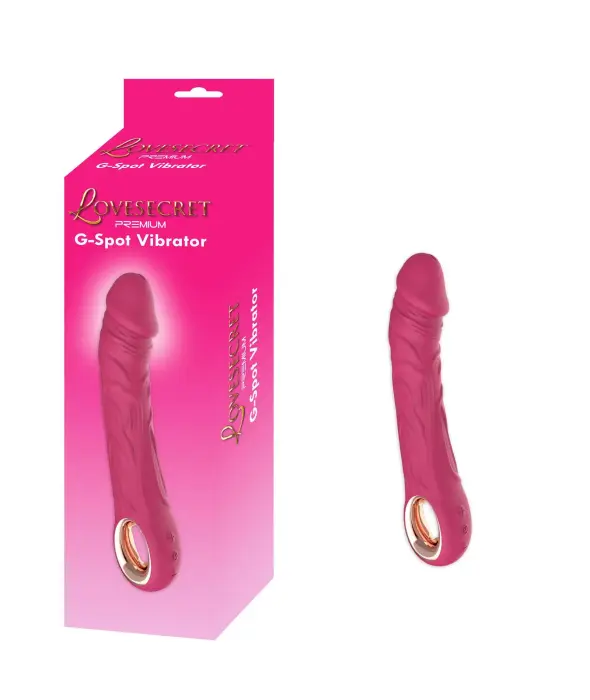 Lovesecret Premium G-Spot Vibrator – 22 cm (8.5″) – Pink