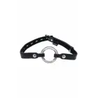 SPORTSHEETS EDGE Interchangeable Ring Gag – 2 stainless steel rings – adjustable strap — Photo 2