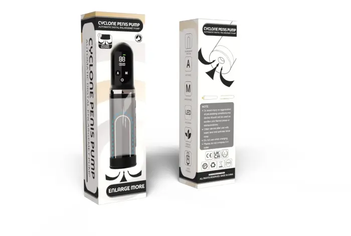 Cyclone Pump Pro – автоматическая помпа для пениса с LED-дисплеем