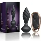 Rocks-Off Petite Sensations Desire nuotoliniu būdu valdomas analinis kištukas – 10 cm – juodas — Nuotrauka 5