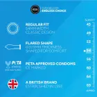 EXS Regular Condoms – 100 pcs — Photo 2