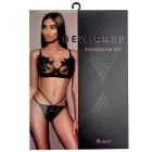 Be Wicked Evangeline Lingerie Set – Black – M/L — Photo 4