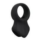 The Presenter – silicone cock and ball support ring – black – 4.4 cm — Photo 1