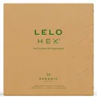 LELO HEX Organic ekologiški prezervatyvai – 36 vnt. — Nuotrauka 1