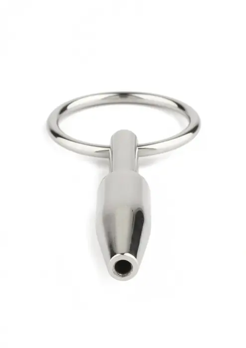 Mini Fucker Open Plug – Silver