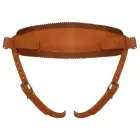 ZADO ādas strap-on siksna – dabīga — Foto 7