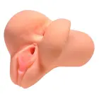 PDX Plus Pick Your Pleasure St - Realistic Vagina/Anus Masturbator – 16.5 cm – Skin — Photo 2