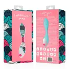 HAPPY LOKY Mini Fun Vibrator – 19.5 cm (7.7″) – Blue — Photo 8
