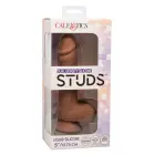 Dual Density Realistic Dildo with Suction Cup – 13 cm (5″) – Brown — Photo 3