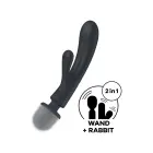 Satisfyer Triple Lover G taško vibratorius – pilkas — Nuotrauka 3