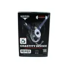 Negative Pole – male-to-female metal chastity device – adjustable elastic belt – 85–130 cm waist — Photo 9