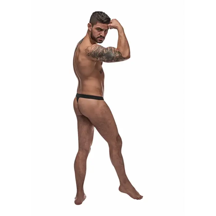 Male Power Bong Thong – Black – L/XL