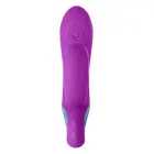 Двойной вибратор FemmeFunn Cora – 16.5 см (6.5″) – фиолетовый — Фото 4