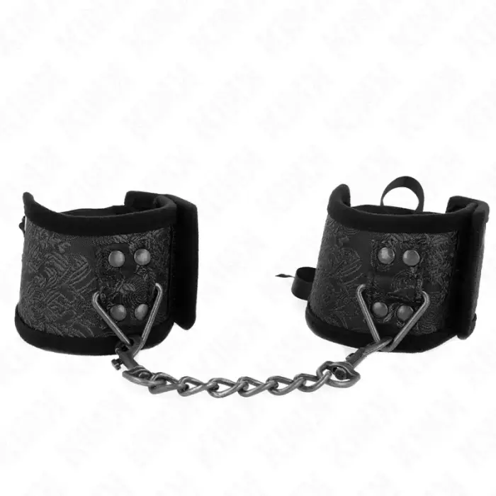 KINK Scandal фиксаторы для запястий – чёрные с кружевом