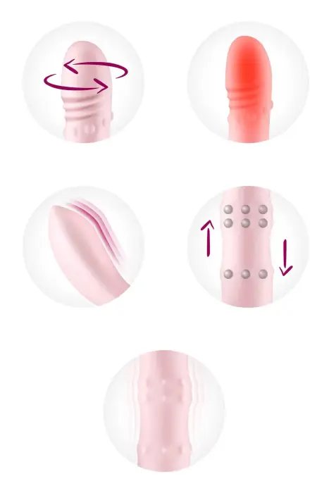 Cosy jänese vibraator – 18 cm (7″) – roosa Photo