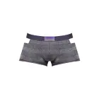 Male Power Heather Haze Cutout Shorts – Grey – S — Photo 5