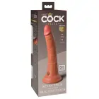 King Cock Elite KCE 7 divslāņu dildo – 21 cm (8.3″) – miesas krāsa — Foto 5