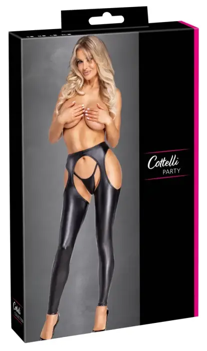Cottelli PARTY чапсы и стринги – чёрный – S