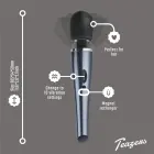 Melns Lightning Wand vibrators — Foto 10