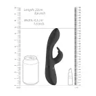 Cato Pulse G-spot Rabbit Vibrator – 21.5 cm – Black — Photo 12