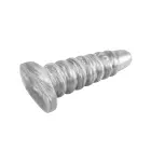 Silver Ditto Beers dildo – 20 cm (8″) – Sudrabs — Foto 4