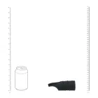 LEVELZ Silicone Cockring and Ribbed Sleeve – Black — Photo 5