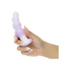 Lavender Haze Beaded Curved Probe – vibrējoša pērlīšu anālā zonde, 10 funkcijas — Foto 6