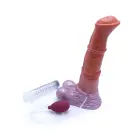 Kiotos Monstar Beast XL Squirting Dildo – 35 cm (13.8″) – Red — Photo 3