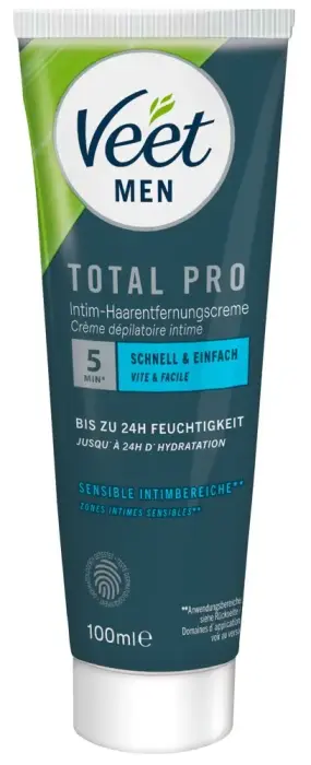 Veet Men intīmās zonas matu noņemšanas komplekts – 150 ml Foto 3