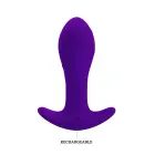 PRETTY LOVE - MORTON Anal Plug Massager with 12 Vibration Functions – 10 cm – Black — Photo 7