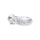 Realistic Clear Penis Sleeve and Ball Stretcher — Photo 2
