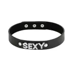 Sexy PVC Collar – Black — Photo 1
