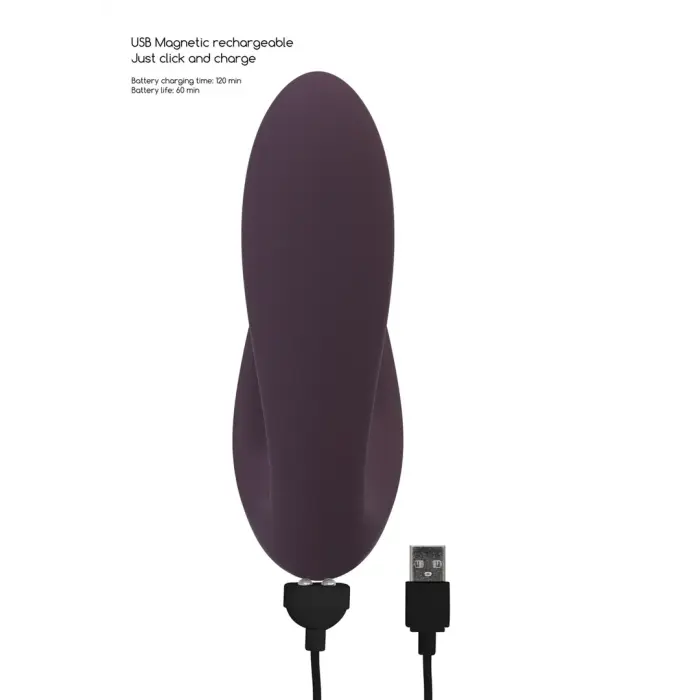 Desirable elastīgs gaisa pulsa vibrators – violets Foto 8