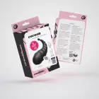 Cocoon Rechargeable Vibrating Egg with Remote Control – 8.5 cm (3.3″) – Black — Photo 1