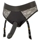 Your Strap-On biksītes un dildo – 17.5 cm (6.9″) – Melns — Foto 10