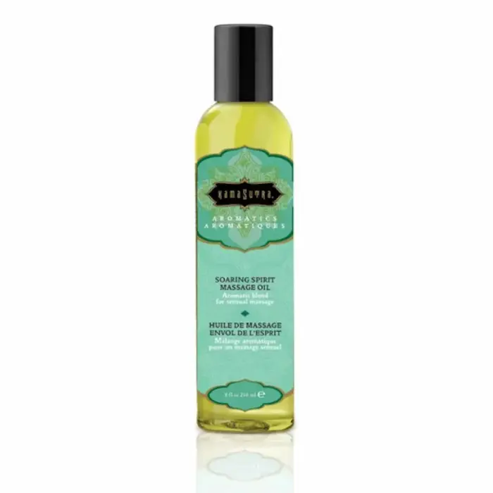 Kama Sutra Soaring Spirit masāžas eļļa – citrusaugļu un piparmētru – 236 ml