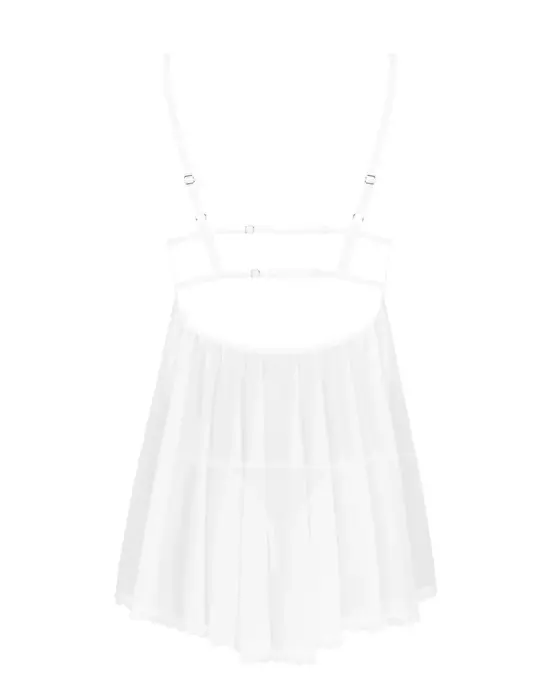 OBS Бебидолл с стрингами – цветочный кружевной – чёрный – XL/2XL Фото num