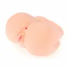 Kokos Juliana divu ieejas atveru masturbators – 19 cm – miesas krāsa — Foto 2