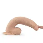 LoveToy Real Extreme Large Dildo – realistiškas dildo – PVC – kūno spalvos – 24,1 cm — Nuotrauka 7