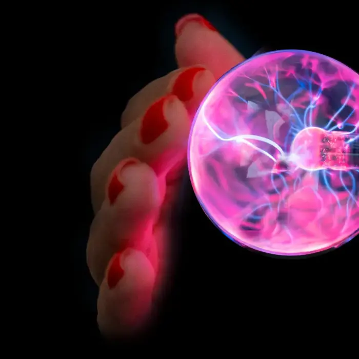 beau coeur Zanto Plasma Vibrators – 13.3 cm (5.2″) – caurspīdīgs Foto 15