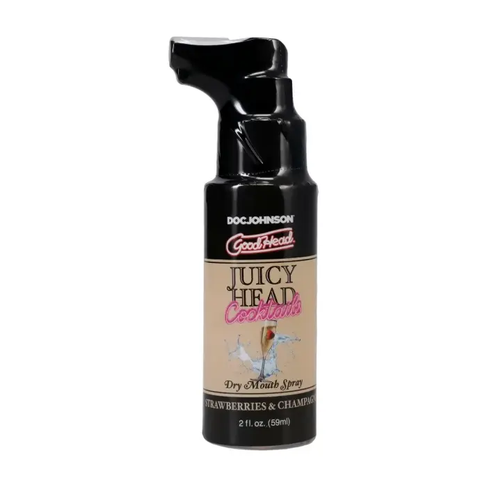 GoodHead Juicy Head Cocktails увлажняющий спрей для рта – Strawberries & Champagne – 59 мл