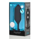 B-Vibe Snug Plug 6 – 15 cm – Melns Foto 3