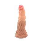 Kiotos Monstar Žvėries dildo – 27.5 cm (11″) – kūno spalva — Nuotrauka 4