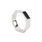 Mr. Steel Nut кольцо для члена – 55 мм – серебристый — Фото 1
