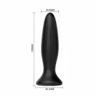 Mr. Play Rechargeable Anal Plug – 12-Mode Vibrating – Black — Photo 4