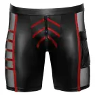 NEK bokseršorti – melns/sarkans – L Foto 9