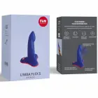 Fun Factory Limba Flex – lankstomas silikoninis dildo – mėlynas – dydis S — Nuotrauka 5