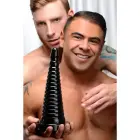 Didelis gyslotas analinis dildo – 26 cm (10.25″) – Juodas — Nuotrauka 2